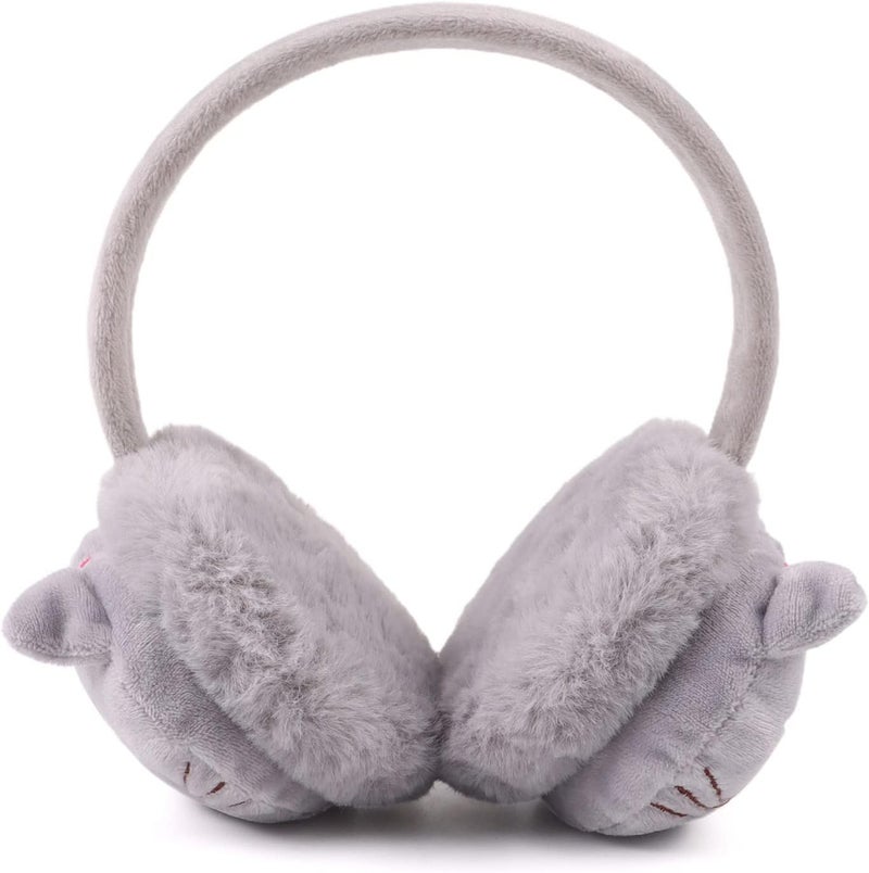 Pesaat Fluffy Ear Muff for Women Plush Earmuffs Kids Winter Earmuffs Girls Boys Cold Weather Ear Warmer - Image 2